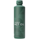 Sports Research envase frontal claro mostrando aceite MCT orgánico y beneficios