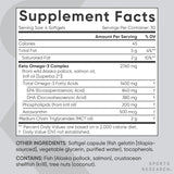 Sports Research representación de krill y salmón que indica origen sostenible