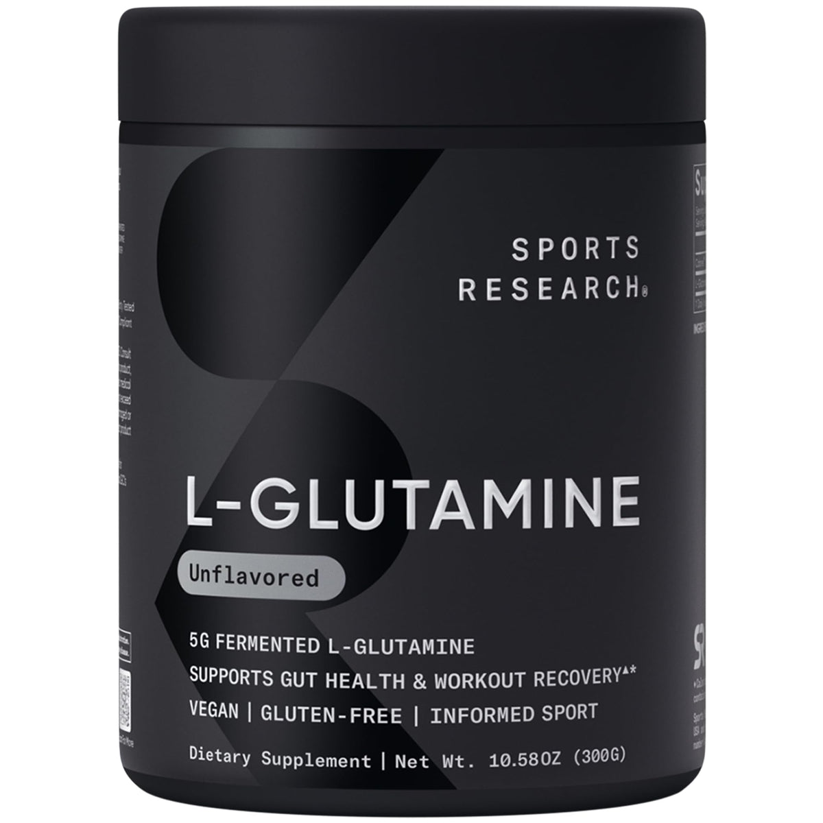Sports Research envase frontal mostrando el producto y beneficios clave