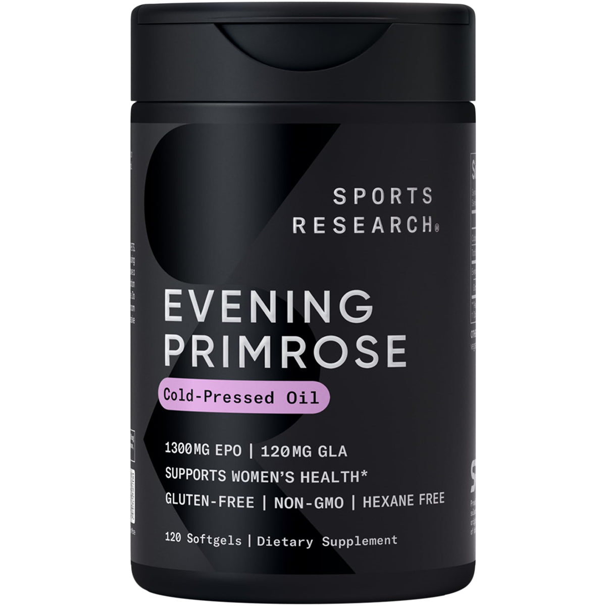 Sports Research envase frontal mostrando etiqueta y beneficios claros