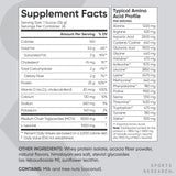 Sports Research porción junto a frutas y avena, versátil en recetas