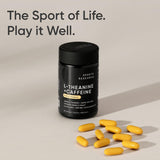 Sports Research frasco abierto con softgels demostrando cantidad por envase
