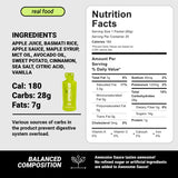 SPRING etiqueta nutricional legible con calorías y carbohidratos