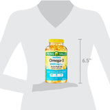 Etiqueta nutricional de Spring Valley con información de dosificación y composición clara