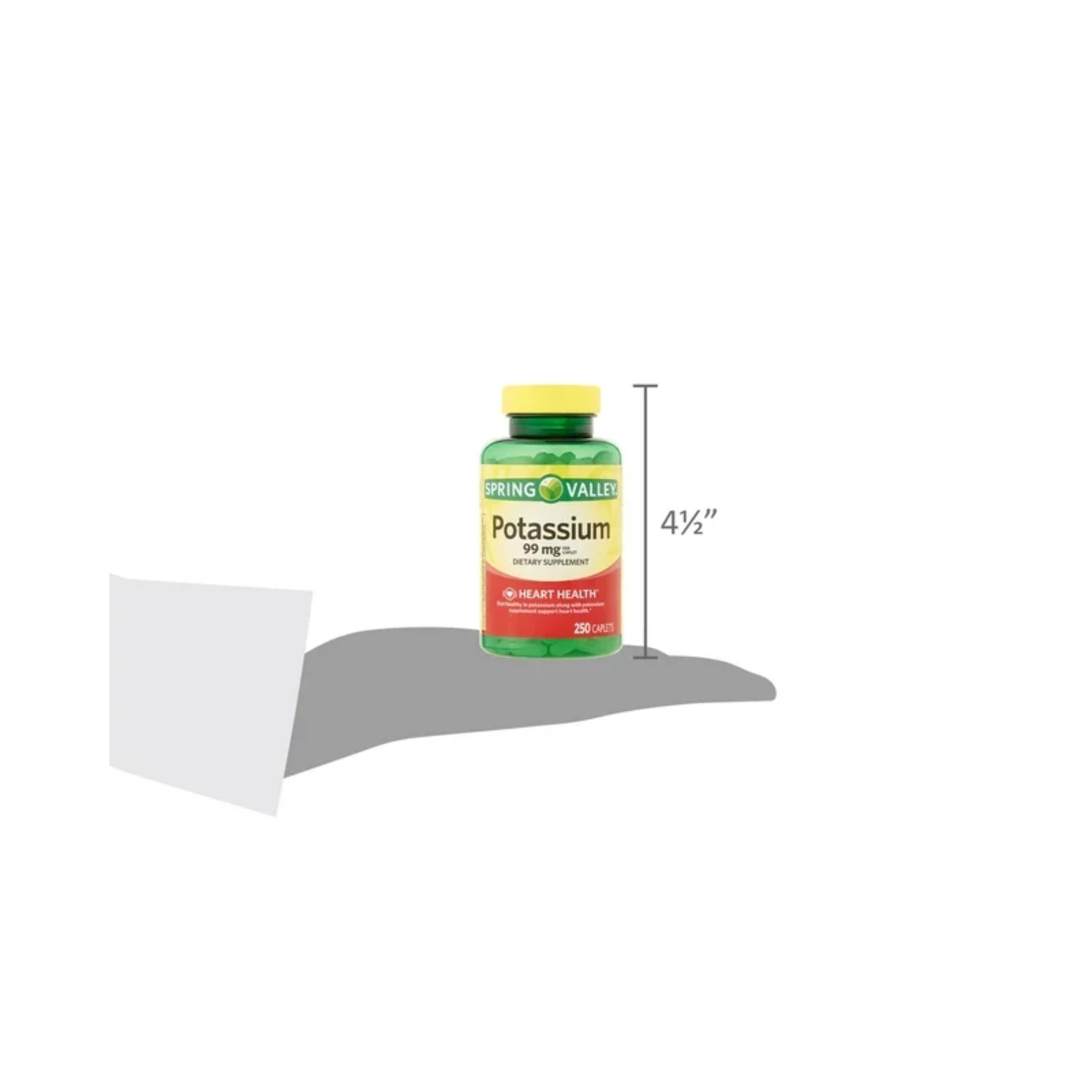 Spring Valley etiqueta nutricional legible ayuda a verificar ingredientes
