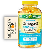 Pegatina ME GUSTA SHOP incluida con el producto Spring Valley detalle promocional y regalo