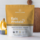 Sprout Living comparación de tamaño del envase para porciones y duración