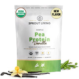 Sprout Living empaque frontal mostrando presentación y beneficios claros