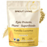 Sprout Living empaque frontal mostrando etiqueta clara y beneficios
