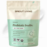 Sprout Living envase frontal de inulina orgánica, aporta fibra prebiótica