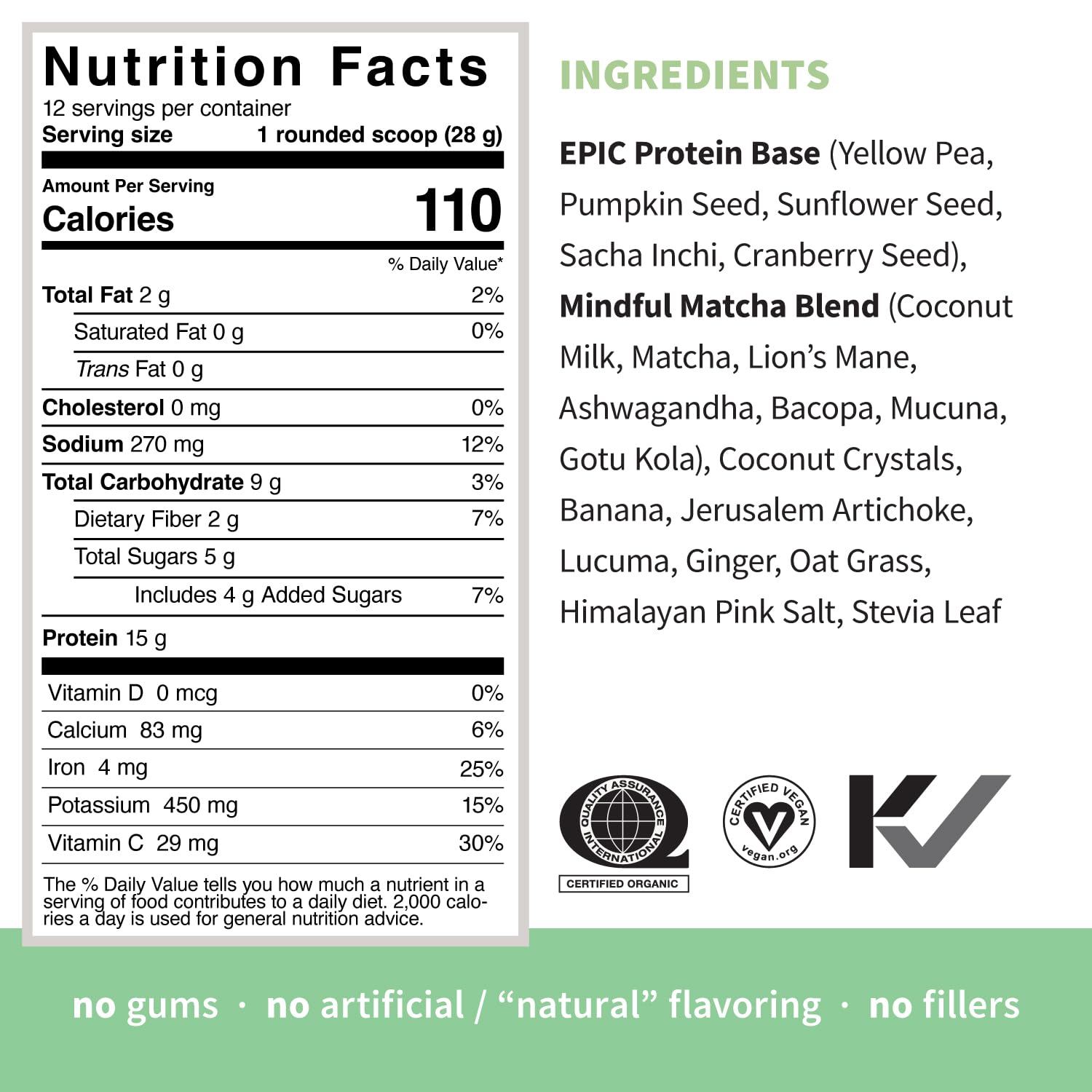 Sprout Living polvo en cuchara listo para añadir, aporta 17 g proteína