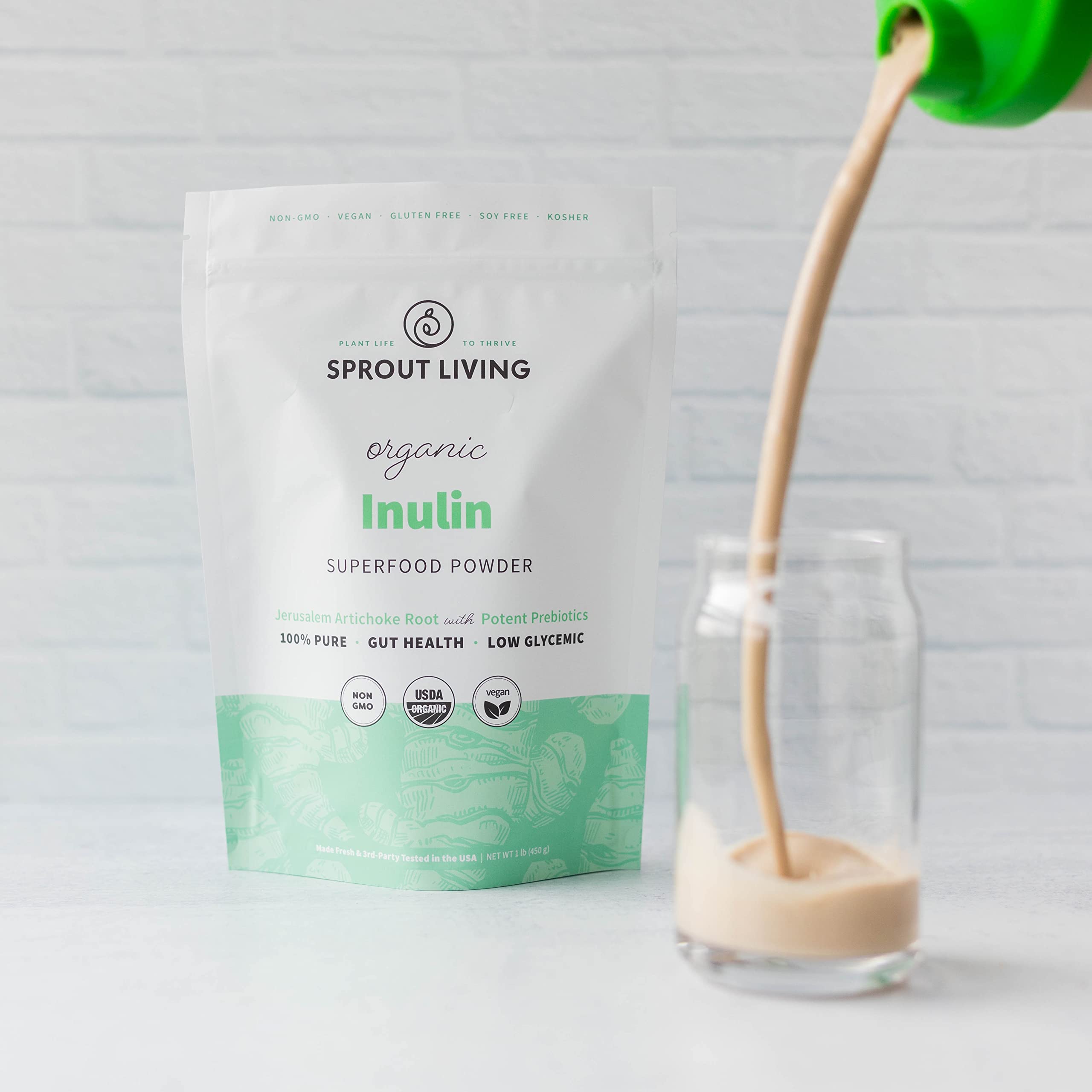 Pan horneado usando Sprout Living inulina, mejora contenido de fibra