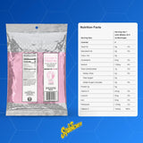 Sqwincher etiqueta y datos nutricionales destacando origen y seguridad
