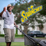 Sqwincher en uso al aire libre para trabajadores, hidrata sin azúcar