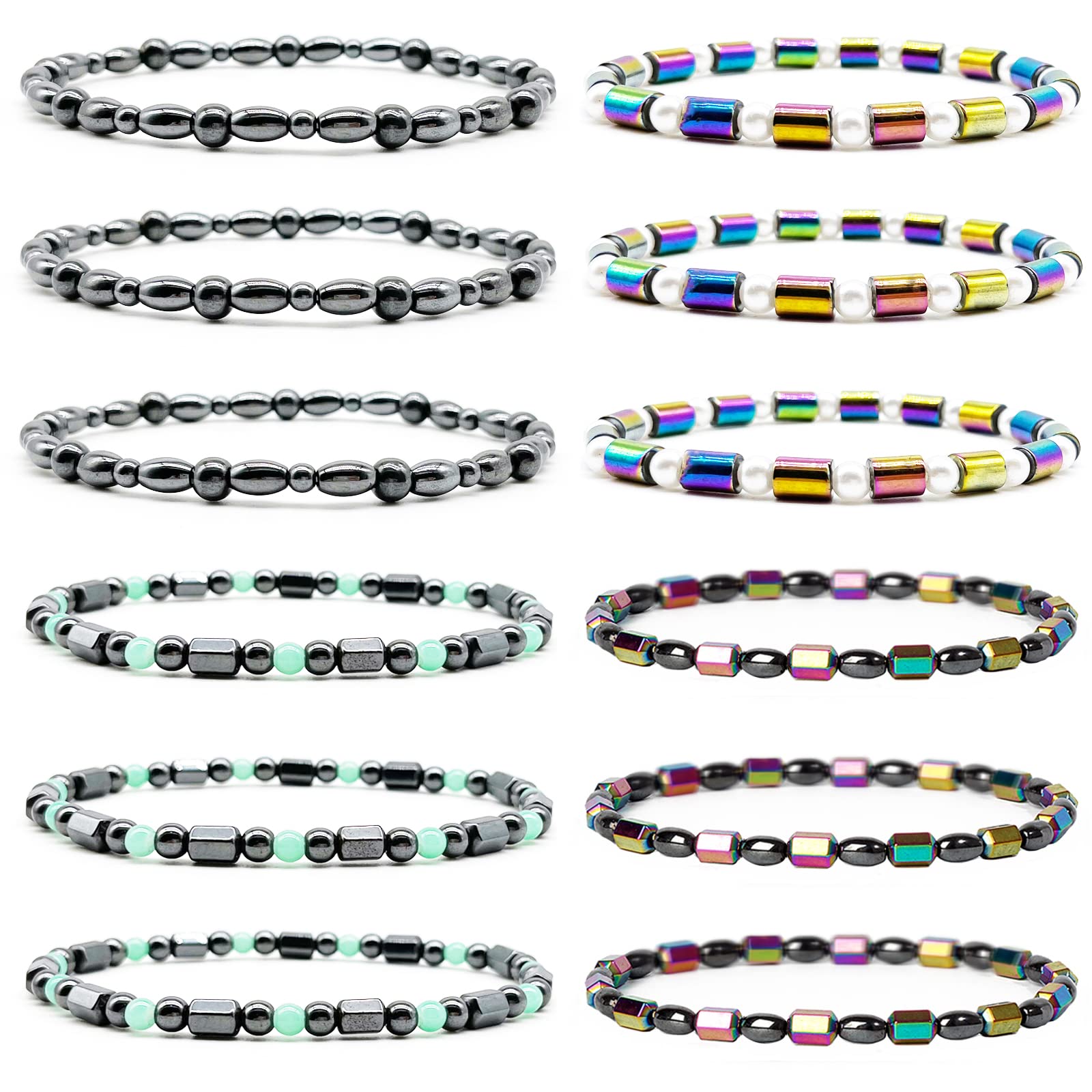 SROBENZ pack completo de 12 tobilleras para variedad de looks y comodidad