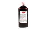 S.S.S. CO. S.S.S. Tonic etiqueta con lista de ingredientes y beneficios claros
