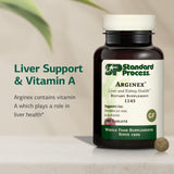 Standard Process Arginex ingredientes trigo sarraceno y vid de guisante origen natural