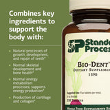 Standard Process Bio-Dent etiqueta con información nutricional y beneficios claros