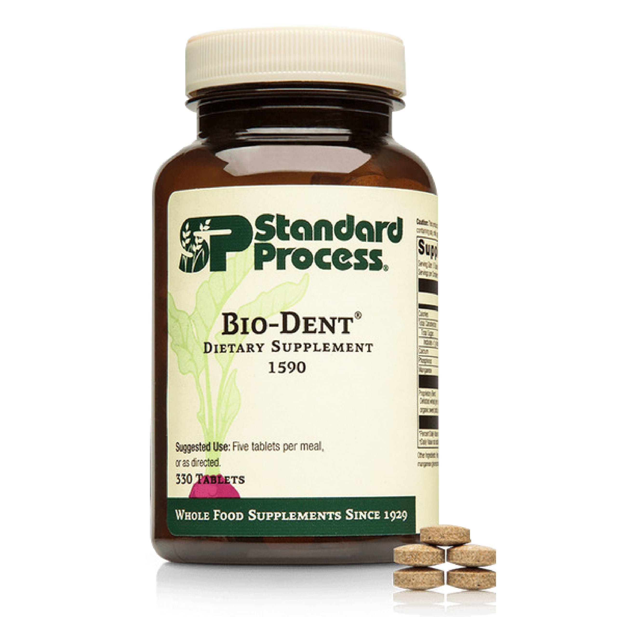 Standard Process Bio-Dent imagen frontal del empaque mostrando presentación y beneficio