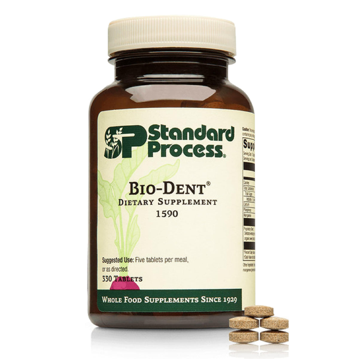Standard Process Bio-Dent imagen frontal del empaque mostrando presentación y beneficio