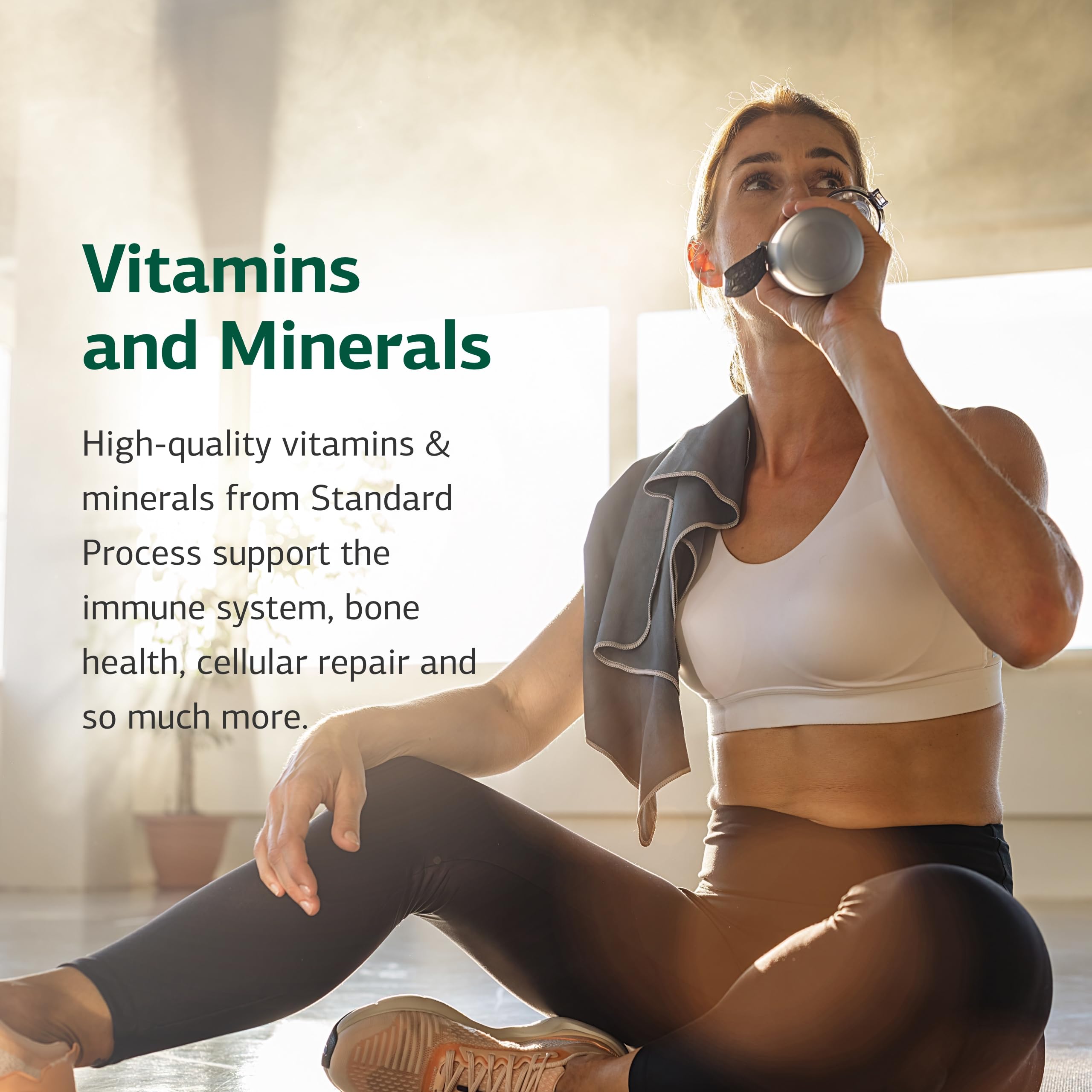 Etiqueta nutricional y lista de ingredientes Standard Process para transparencia y seguridad