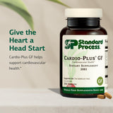 Standard Process etiqueta Cardio-Plus GF información nutricional clara
