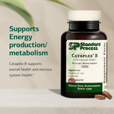 Standard Process Cataplex B composición de ingredientes para referencia rápida