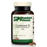 Standard Process Cataplex B frente del envase mostrando 360 tabletas y claridad de uso