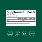 Standard Process Choline detalle de la tableta, textura y tamaño para dosificación