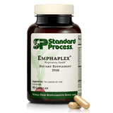 Standard Process Emphaplex envase frontal mostrando la marca y beneficio respiratorio