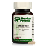 Standard Process frasco delantero mostrando 150 cápsulas y beneficios claros