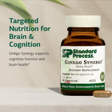 Etiqueta de Standard Process con lista de ingredientes y dosificación clara