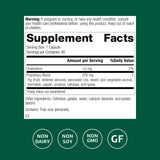 Standard Process Multizyme lista de ingredientes activa para soporte digestivo