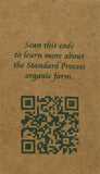 Standard Process tabletas en primer plano mostrando textura y tamaño claro