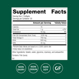 Standard Process Olprima DHA cápsula de cerca detalle del softgel y pureza