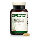 Standard Process Inc. frasco Protefood al frente mostrando la presentación y ventaja práctica