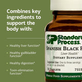 Standard Process etiqueta certificada USDA organic indicando origen