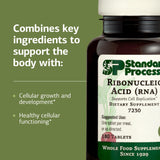 Standard Process etiqueta nutricional legible con ingredientes y uso recomendado