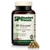 Standard Process SP Cleanse frente del envase mostrando 150 cápsulas y claridad del producto