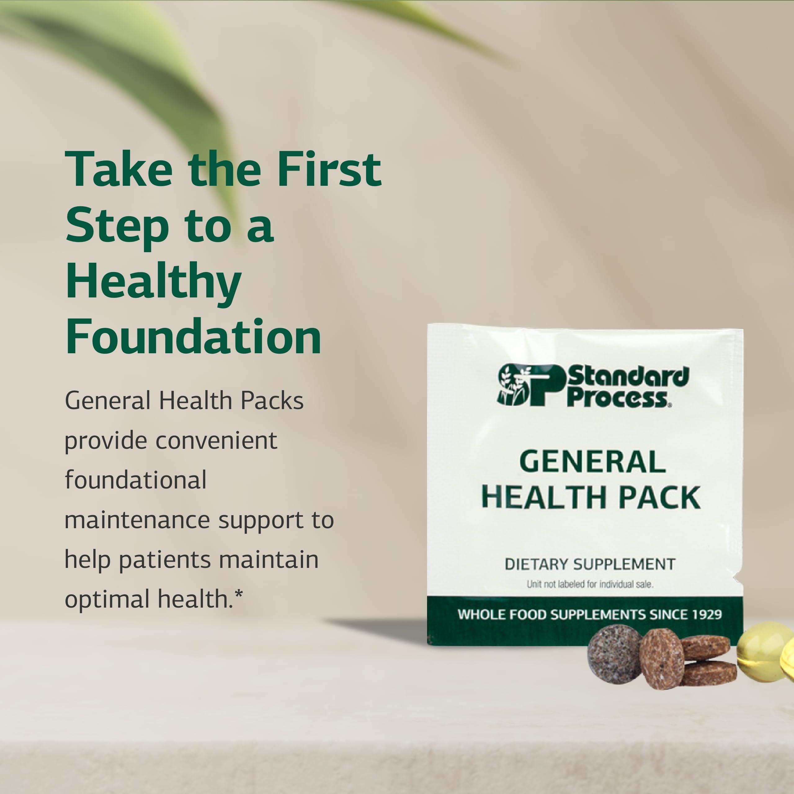 Standard Process tableta Trace Minerals‑B12 destacando minerales y B12