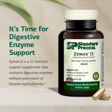 Standard Process Zymex II ingredientes naturales resaltando origen alimentario