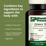Standard Process Zymex II en manos tras ejercicio para soporte digestivo