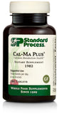 Standard Process Inc. envase frontal de Cal-Ma Plus mostrando marca y formato