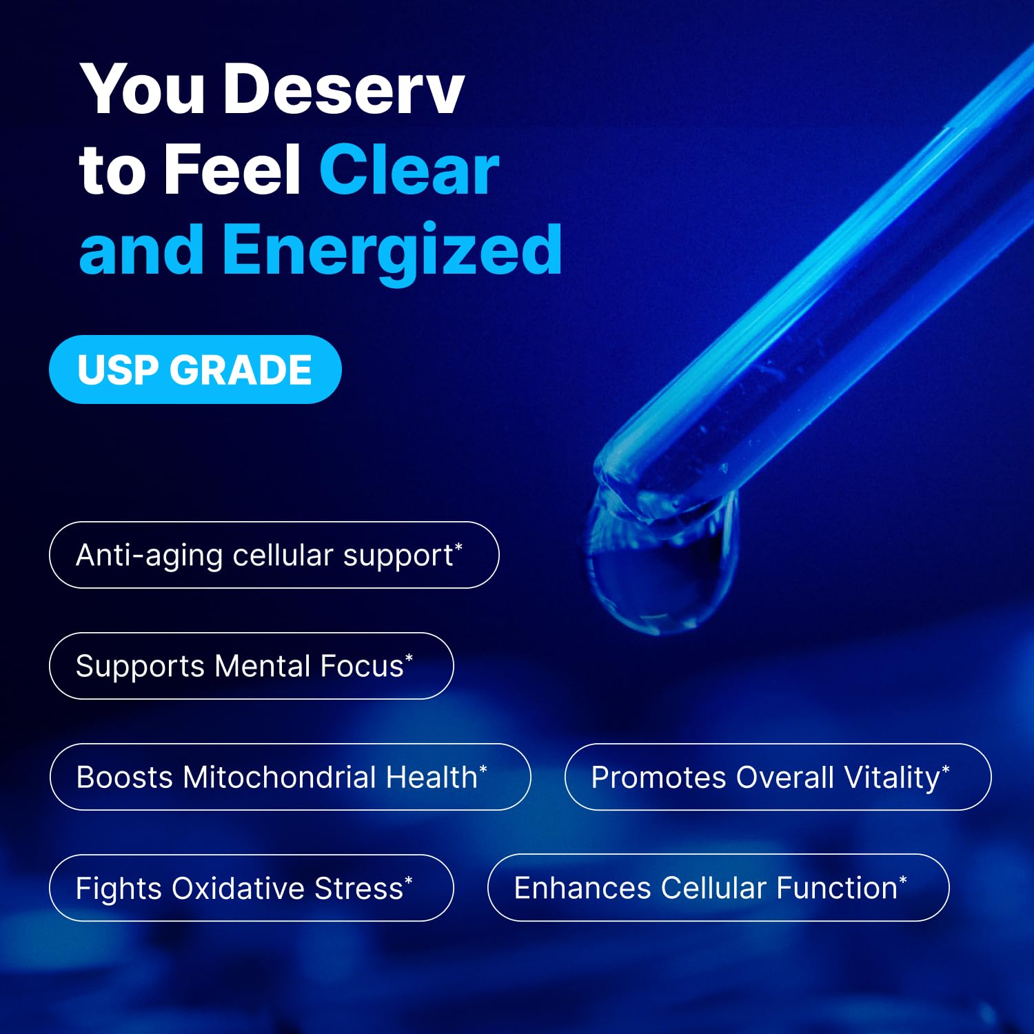 Stanis Labs solución azul mostrando color y apariencia para fácil mezcla