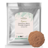 Starwest Botanicals frente del paquete mostrando tamaño y marca