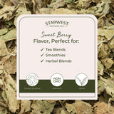 Starwest Botanicals infusión en taza mostrando color y sabor libre de cafeína