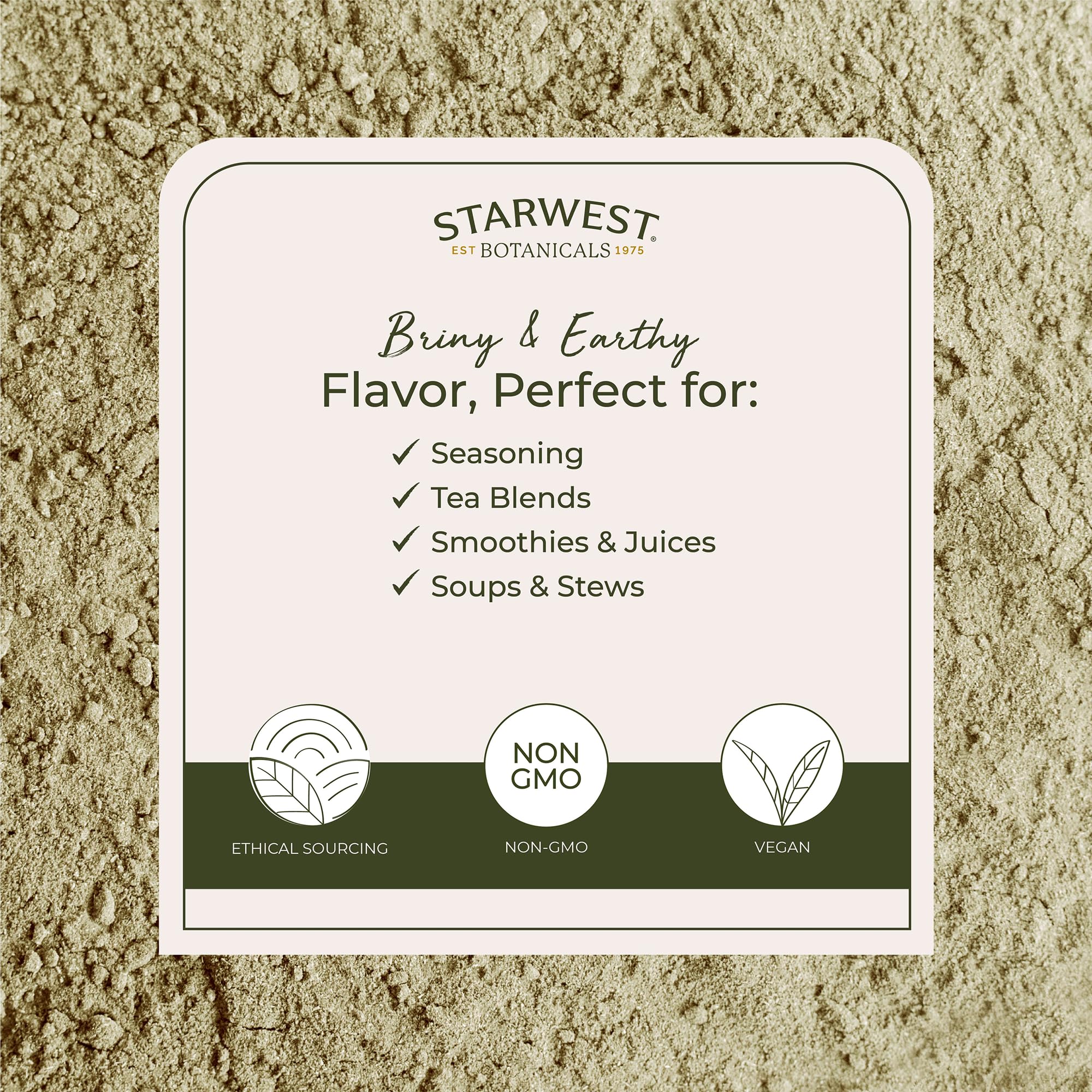 Starwest Botanicals uso del polvo en una sopa para potenciar sabor umami natural