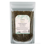 Starwest Botanicals empaque frontal mostrando bolsa orgánica y peso 4 oz