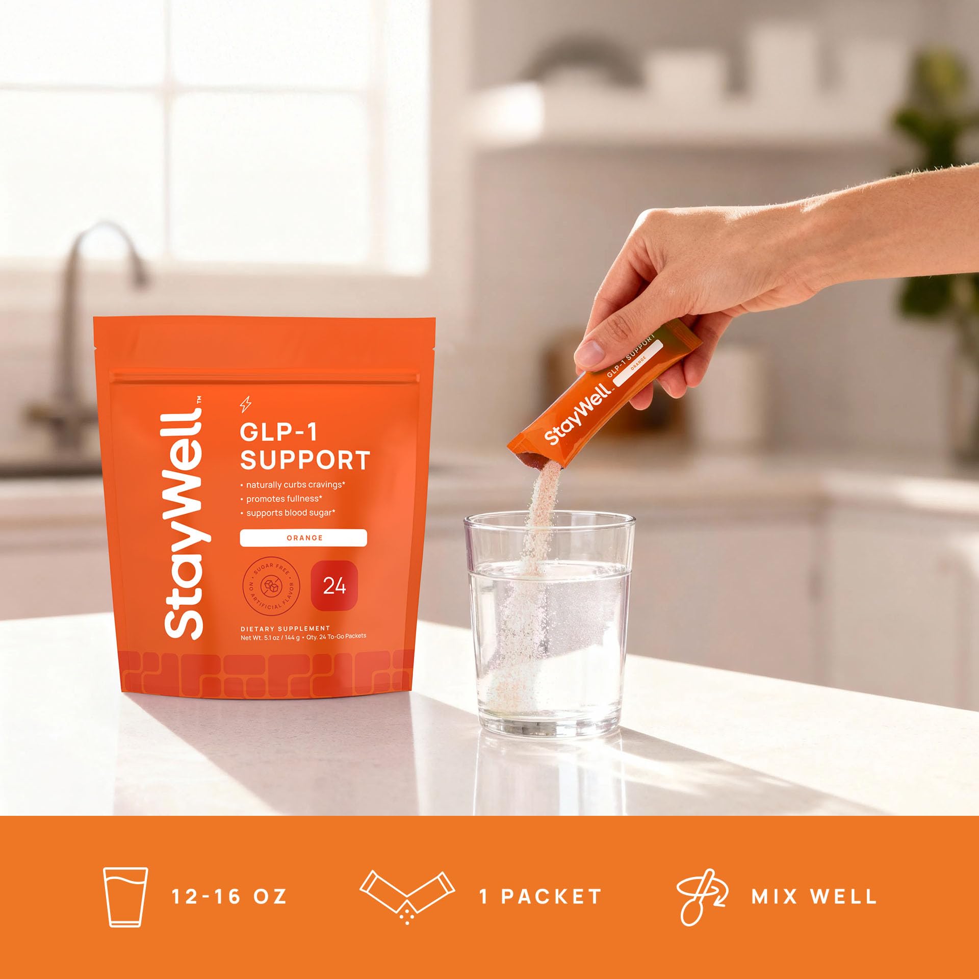 Stay-Well Naturals en desayuno estilo de vida, complemento para energía estable