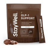 Stay-Well Naturals frente del empaque mostrando ingredientes y beneficios